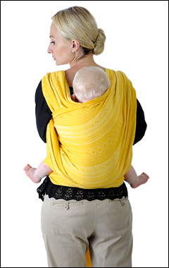 слинг-шарф слинг для новорожденного намотка     крест     над      карманом