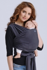 Трикотажный слинг-шарф Diva Stretchy, Grafite