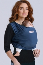 Слинг без намотки Loona для новорожденных, Indigo