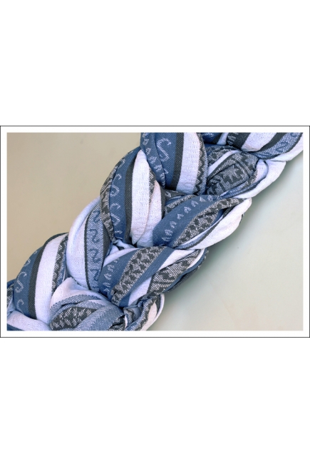 Слинг-шарф Ellevill Zara Tricolor Blue Слинг-шарф Ellevill Zara Tricolor Blue