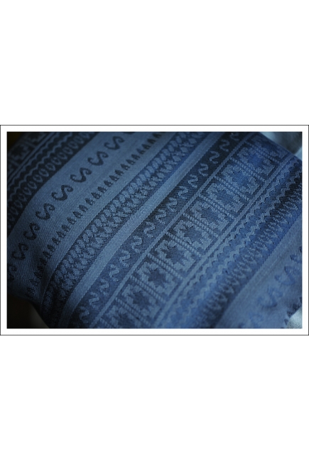 Слинг-шарф Ellevill Caelum Blue с шелком Слинг-шарф Ellevill Caelum Blue с шелком