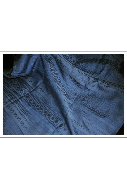 Слинг-шарф Ellevill Caelum Blue с шелком Слинг-шарф Ellevill Caelum Blue с шелком