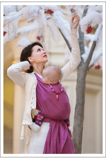 Слинг-шарф Ellevill Caelum Nostalgia с шелком