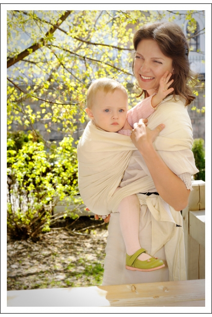 Слинг-шарф Ellevill Caelum She с шелком Слинг-шарф Ellevill Caelum She с шелком