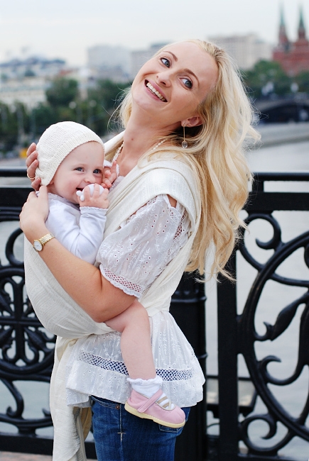 Слинг-шарф Ellevill Caelum She с шелком Слинг-шарф Ellevill Caelum She с шелком