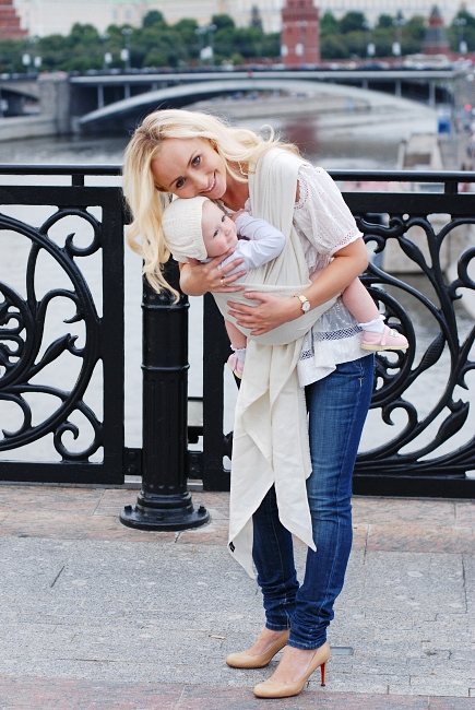 Слинг-шарф Ellevill Caelum She с шелком Слинг-шарф Ellevill Caelum She с шелком