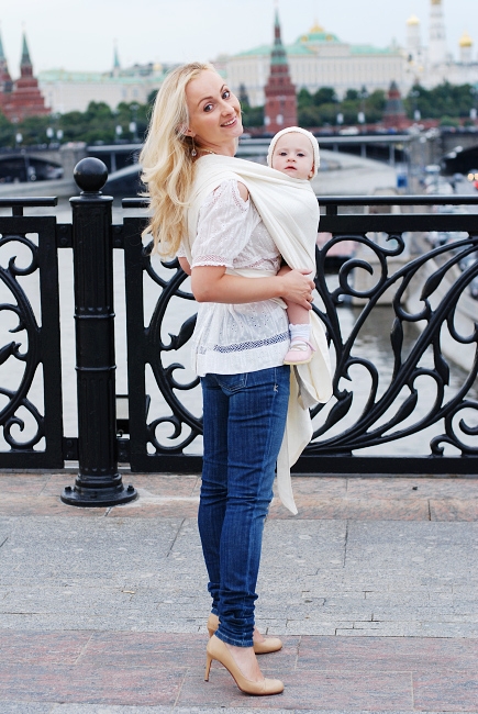 Слинг-шарф Ellevill Caelum She с шелком Слинг-шарф Ellevill Caelum She с шелком