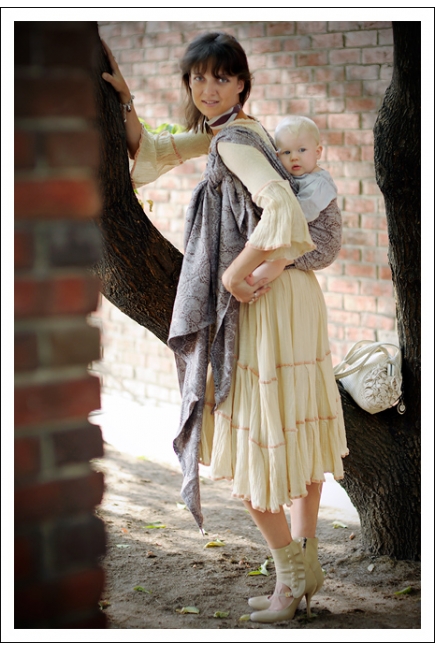 Слинг-шарф Ellevill Paisley Linen Java Слинг-шарф Ellevill Paisley Linen Java