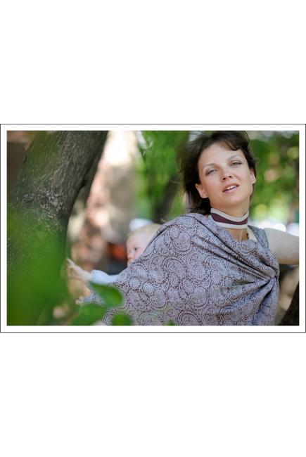 Слинг-шарф Ellevill Paisley Linen Java Слинг-шарф Ellevill Paisley Linen Java