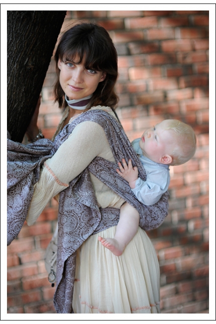 Слинг-шарф Ellevill Paisley Linen Java Слинг-шарф Ellevill Paisley Linen Java