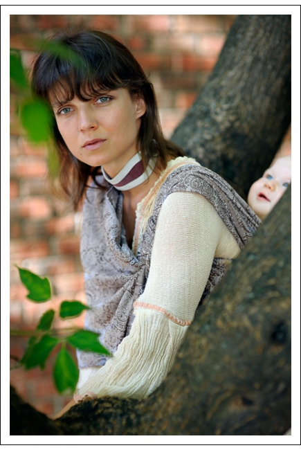 Слинг-шарф Ellevill Paisley Linen Java Слинг-шарф Ellevill Paisley Linen Java