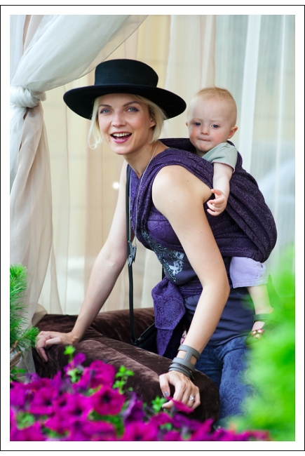 Слинг-шарф Ellevill Paisley Linen Liberty