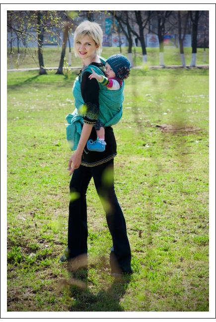 Слинг-шарф Ellevill Paisley Linger с шелком