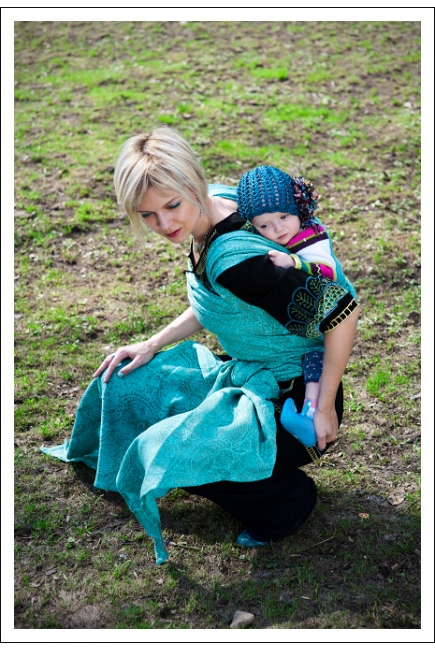 Слинг-шарф Ellevill Paisley Linger с шелком