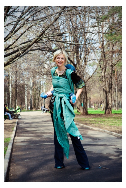 Слинг-шарф Ellevill Paisley Linger с шелком