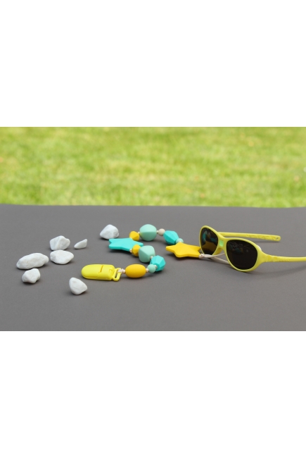 Силиконовый держатель на клипсе Майя, бирюзовый