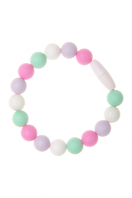 Силиконовый браслет-прорезыватель Майя, розовый Силиконовый браслет-прорезыватель Майя, розовый