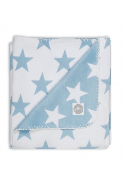 плед для новорожденных, цвет "Star blue"