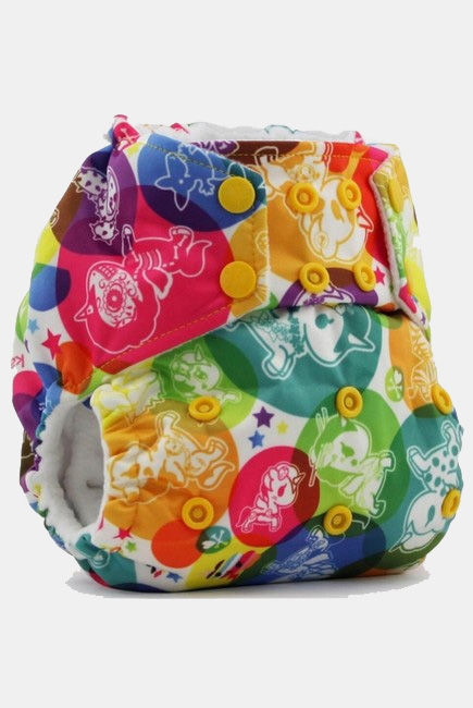 Многоразовый подгузник Kanga Care Rumparooz Onesize, TokiCorno Многоразовый подгузник Kanga Care Rumparooz Onesize, TokiCorno