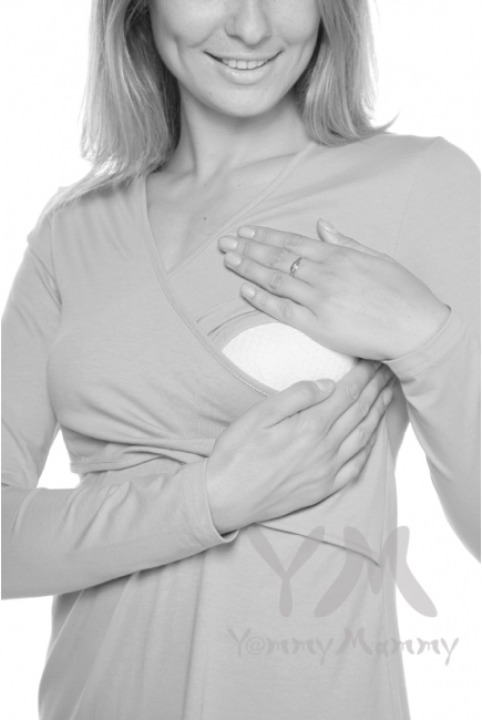 Платье-кимоно для дома YammyMammy (yummy mammy) трикотажное, цвет "орхидея"