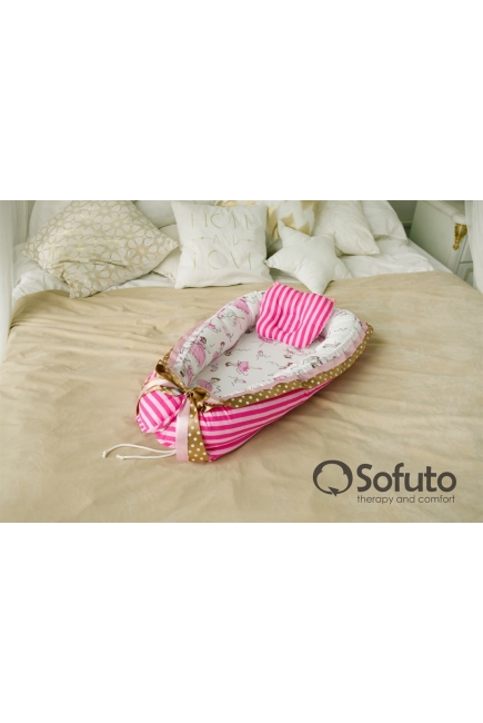 Гнездышко-кокон для новорожденных Babynest Colombina Гнездышко-кокон для новорожденных Babynest Colombina