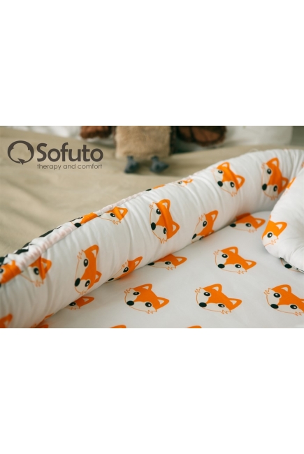 Гнездышко для новорожденных Babynest Little Fox Гнездышко для новорожденных Babynest Little Fox