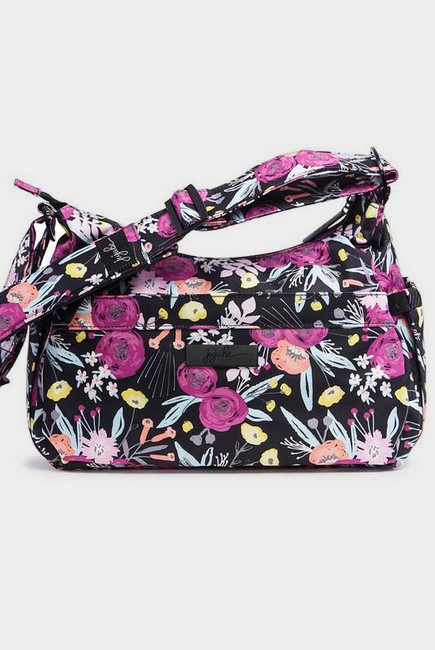 Сумка для мамы Ju-Ju-Be HoboBe, Black And Bloom Сумка для мамы Ju-Ju-Be HoboBe, Black And Bloom