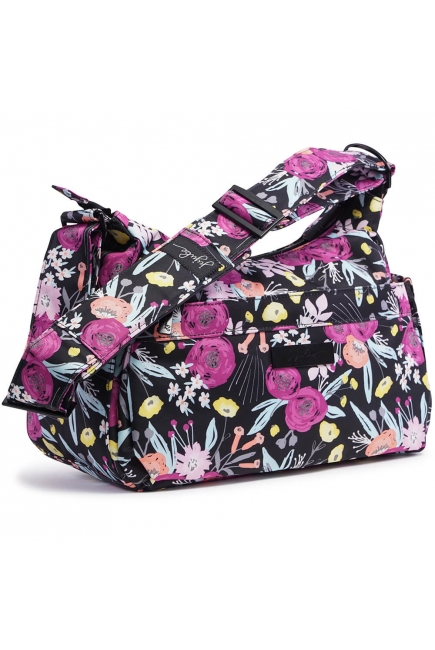 Сумка для мамы Ju-Ju-Be HoboBe, Black And Bloom Сумка для мамы Ju-Ju-Be HoboBe, Black And Bloom