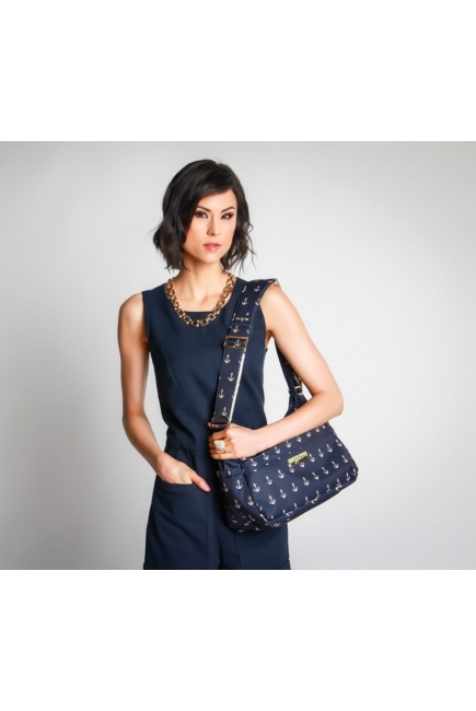 Сумка для мамы Ju-Ju-Be HoboBe, Black And Bloom Сумка для мамы Ju-Ju-Be HoboBe, Black And Bloom
