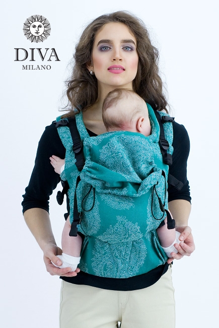 Эрго-рюкзак для новорожденных Diva Essenza Smeraldo One! Эрго-рюкзак для новорожденных Diva Essenza Smeraldo One!