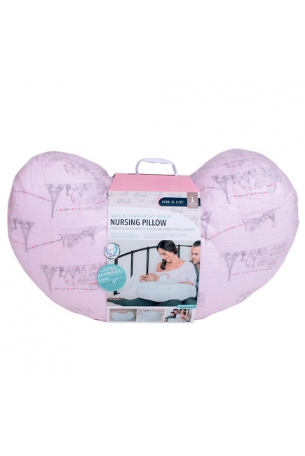 Подушка для кормления Bebe Au Lait, Carousel Pink Подушка для кормления Bebe Au Lait, Carousel Pink