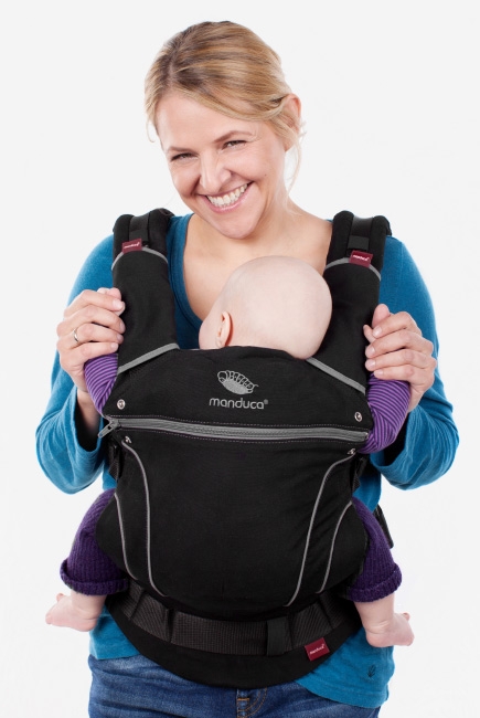 Эрго-рюкзак Manduca, Blackline серый