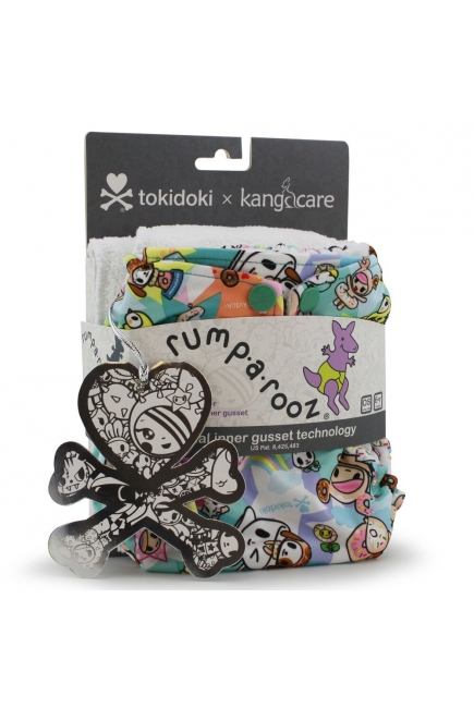 Многоразовый подгузник Kanga Care Rumparooz Onesize, Chill (2 вкладыша) Многоразовый подгузник Kanga Care Rumparooz Onesize, Chill (2 вкладыша)