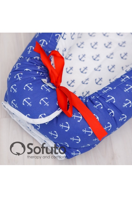 Гнездышко-кокон для новорожденных Babynest Sailor Гнездышко-кокон для новорожденных Babynest Sailor
