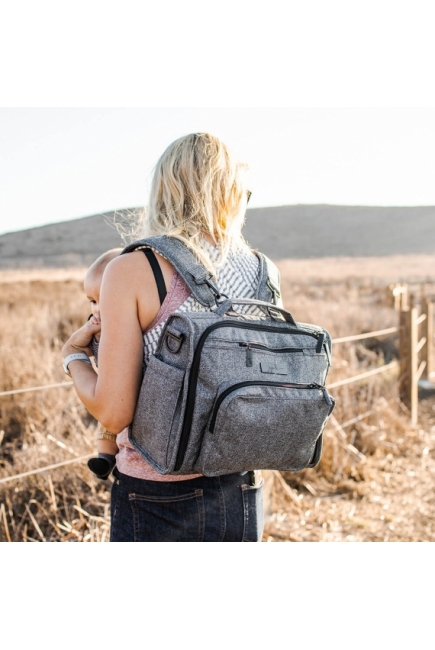 Сумка для мамы-рюкзак Ju-Ju-Be B.F.F. Gray Matter