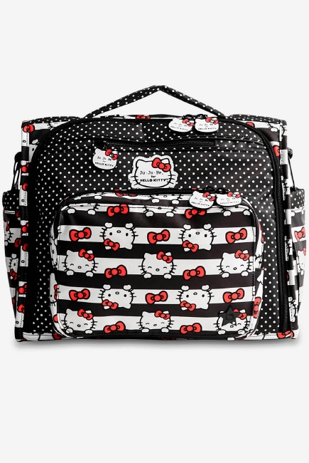 Рюкзак для мамы Ju-Ju-Be B.F.F. Hello Kitty Dots & Stripes Рюкзак для мамы Ju-Ju-Be B.F.F. Hello Kitty Dots & Stripes
