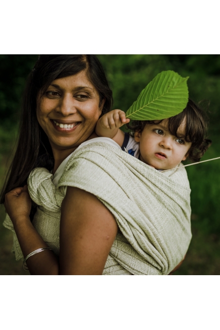 Слинг-шарф Didymos Indio (Prima) Jade с шелком и льном