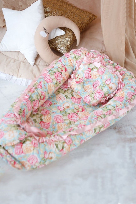 Гнездышко для новорожденных Babynest, Rococo Гнездышко для новорожденных Babynest, Rococo