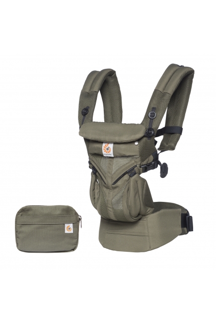 Эрго-рюкзак Ergobaby OMNI 360 Cool Air Mesh - Khaki Green Эрго-рюкзак Ergobaby OMNI 360 Cool Air Mesh - Khaki Green