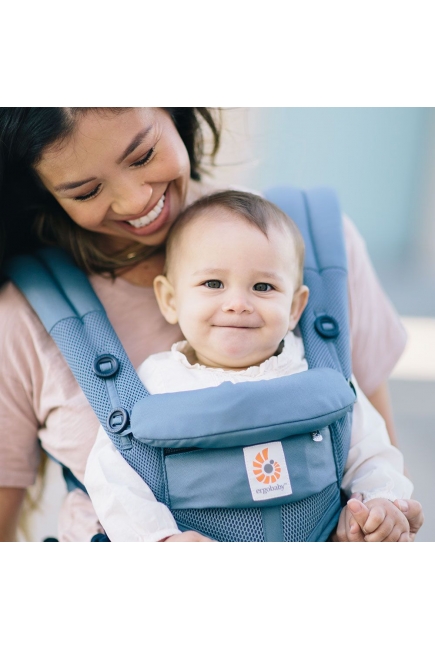 Эрго-рюкзак Ergobaby OMNI 360 Cool Air Mesh - Oxford Blue Эрго-рюкзак Ergobaby OMNI 360 Cool Air Mesh - Oxford Blue