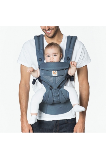Эрго-рюкзак Ergobaby OMNI 360 Cool Air Mesh - Oxford Blue Эрго-рюкзак Ergobaby OMNI 360 Cool Air Mesh - Oxford Blue