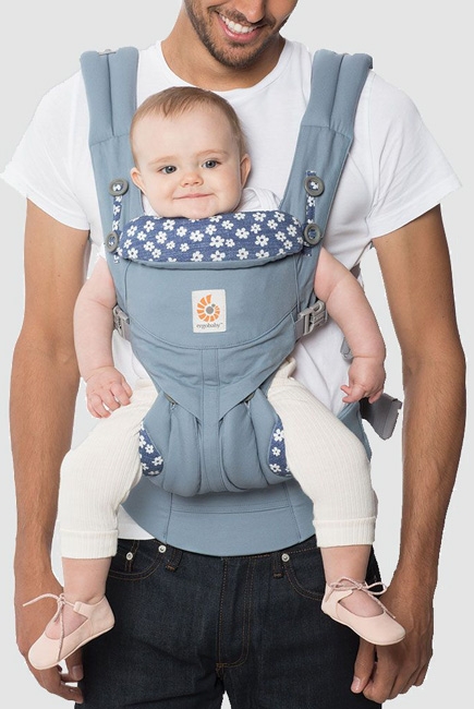 Эрго-рюкзак Ergobaby OMNI 360 - Blue Daises Эрго-рюкзак Ergobaby OMNI 360 - Blue Daises