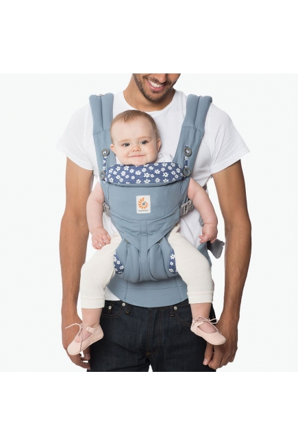Эрго-рюкзак Ergobaby OMNI 360 - Blue Daises Эрго-рюкзак Ergobaby OMNI 360 - Blue Daises