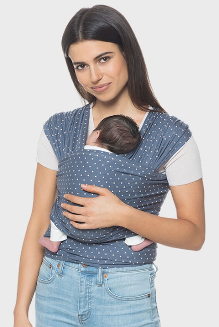 Слинг-шарф трикотажный Ergobaby, Coral Dots Слинг-шарф трикотажный Ergobaby, Coral Dots