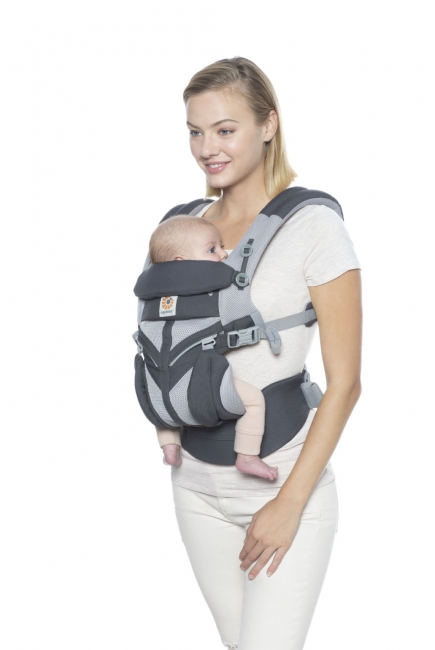 Эрго-рюкзак Ergobaby OMNI 360 Cool Air Mesh - Carbon Grey Эрго-рюкзак Ergobaby OMNI 360 Cool Air Mesh - Carbon Grey