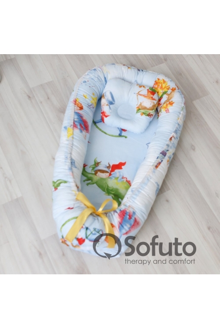 Позиционер для сна новорожденного Babynest, Little Prince