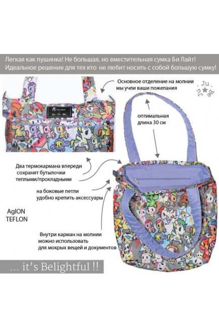Сумка для мамы Ju-Ju-Be Be Light Palm Beach Сумка для мамы Ju-Ju-Be Be Light Palm Beach