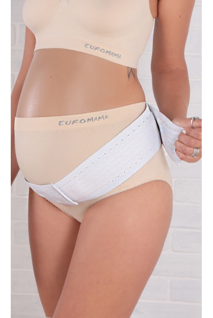 Бандаж для беременных дородовой (пояс), белый
