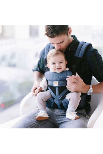 Эрго-рюкзак Ergobaby OMNI 360 Cool Air Mesh - Indigo Weave Эрго-рюкзак Ergobaby OMNI 360 Cool Air Mesh - Indigo Weave