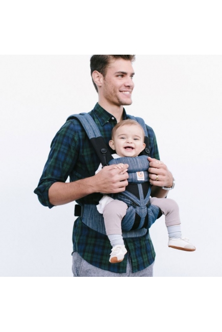 Эрго-рюкзак Ergobaby OMNI 360 Cool Air Mesh - Indigo Weave Эрго-рюкзак Ergobaby OMNI 360 Cool Air Mesh - Indigo Weave